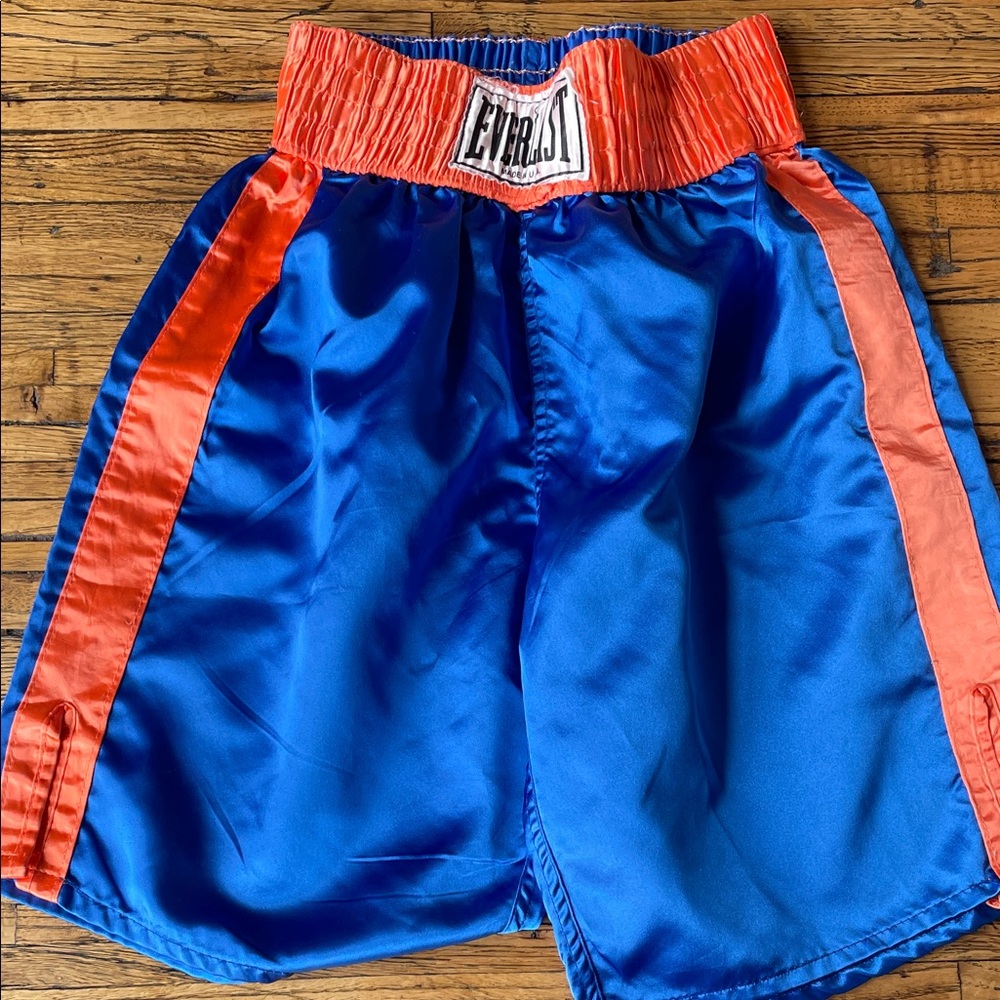 Everlast Authentic Boxing Trunks, worn by former boxer.
